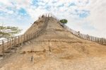 View Of Totumo Volcano, Mud Bath Activity Near Cartagena, Colomb Stock Photo