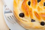 Blueberry Bread Cake Dessert Stock Photo