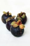 Mangosteen Stock Photo