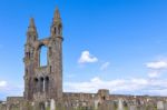 St Andrews Cathedral Ruins Stock Photo