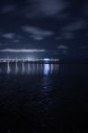 Shorncliffe Pier In The Evening Stock Photo