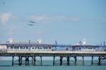 Airbourne Airshow At Eastbourne 2014 Stock Photo