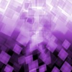 Purple Cubes Background Means Repetitive Pattern Or Wallpaper Stock Photo