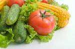 Foodgroup: Vegetables Stock Photo