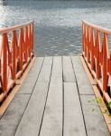 One Port Bridge, Thailand Stock Photo