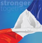 France Stronger Together Stock Photo