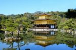 Kinkakuji Temple (the Golden Pavilion) In Kyoto, Japan Stock Photo