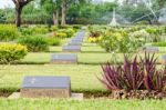 Chungkai War Cemetery, Thailand Stock Photo