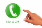 Click To Call Concept Stock Photo