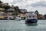 Dartmouth Castle Pleasure Boat Stock Photo