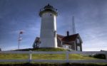 01595_nobskalighthouse Stock Photo