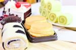 Sweet Bread And Cake Stock Photo