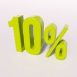 Percentage Sign, 10 Percent Stock Photo