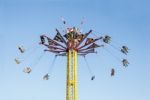 Funfair Ride Stock Photo