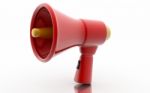 Megaphone Stock Photo