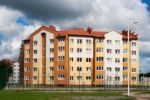 Apartment House On Sunny Summer Day Stock Photo