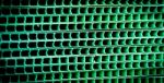 Green Woven Metallic Grunge Grid Striped Abstract Background,sensitive Focus Stock Photo