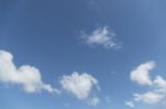 Blue Sky With Cloud Stock Photo