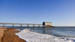 Selsey Bill, Sussex/uk - January 1 : Selsey Bill Lifeboat Statio Stock Photo