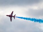 Red Arrows Display Team 50th Anniversary At Biggin Hill Airport Stock Photo