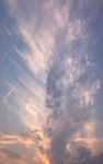 A Brush Of Clouds Stock Photo