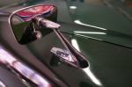 Vauxhall Zephyr Wing Mirror In The Motor Museum At Bourton-on-th Stock Photo