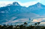 Ilinizas Volcanoes, Andes. Ecuador Stock Photo