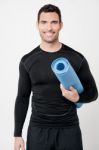 I Am Ready To Workout ! Stock Photo