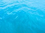 Blue Sea Water Background Stock Photo