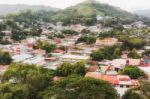 Aerial View At The Town Of Boaco In Nicaragua Stock Photo