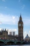 View Of Big Ben And The Houses Of Parliament Stock Photo