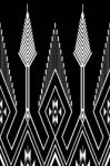 Geometric Ethnic Pattern Stock Photo