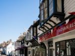 View Of The High Street In East Grinstead Stock Photo