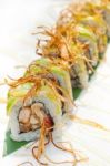 Japanese Sushi Rolls Maki Sushi Stock Photo