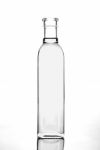 Transparent Glass Bottle Stock Photo