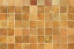 Old Ceramic Brick Tile Wall Stock Photo