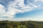 Mount Beerwah In The Afternoon Sun Stock Photo