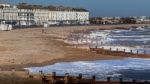 Eastbourne, East Sussex/uk - January 7 : View Of Buildings Along Stock Photo