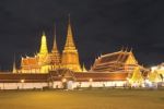 Grand Palace At Night Stock Photo