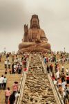 The Statue Of Guayin, Located On Mount Xiqiao, In The Nanhai Dis Stock Photo