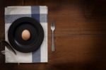 Chicken Eggs Still Life Rustic With Food Stylish Stock Photo