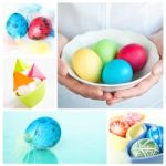 Easter Collage Stock Photo