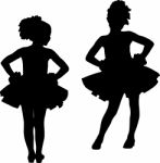 Small Ballerinas Stock Photo