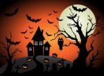 Halloween Background Stock Photo