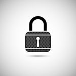 Lock Icon Stock Photo