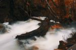 Knyvet Falls In Cradle Mountain Stock Photo