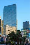 Las Vegas, Nevada/usa - August 1 : Mandarin Oriental Hotel In La Stock Photo