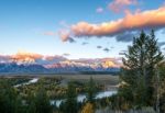 Snake River Overlook Stock Photo