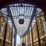 Old And Modern Architecture At Hays Galleria In London Stock Photo