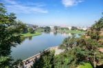 View From Wawel Castle Area In Krakow Stock Photo